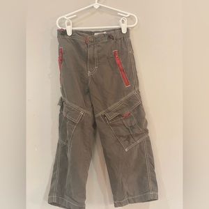 Mini Boden grey cargo pants, size 6